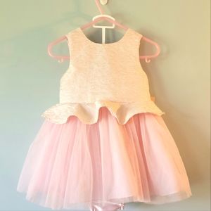 NWT-Nanette Lepore Girls-Infant Girl's Dress-Size 18 Months- Baby Pink